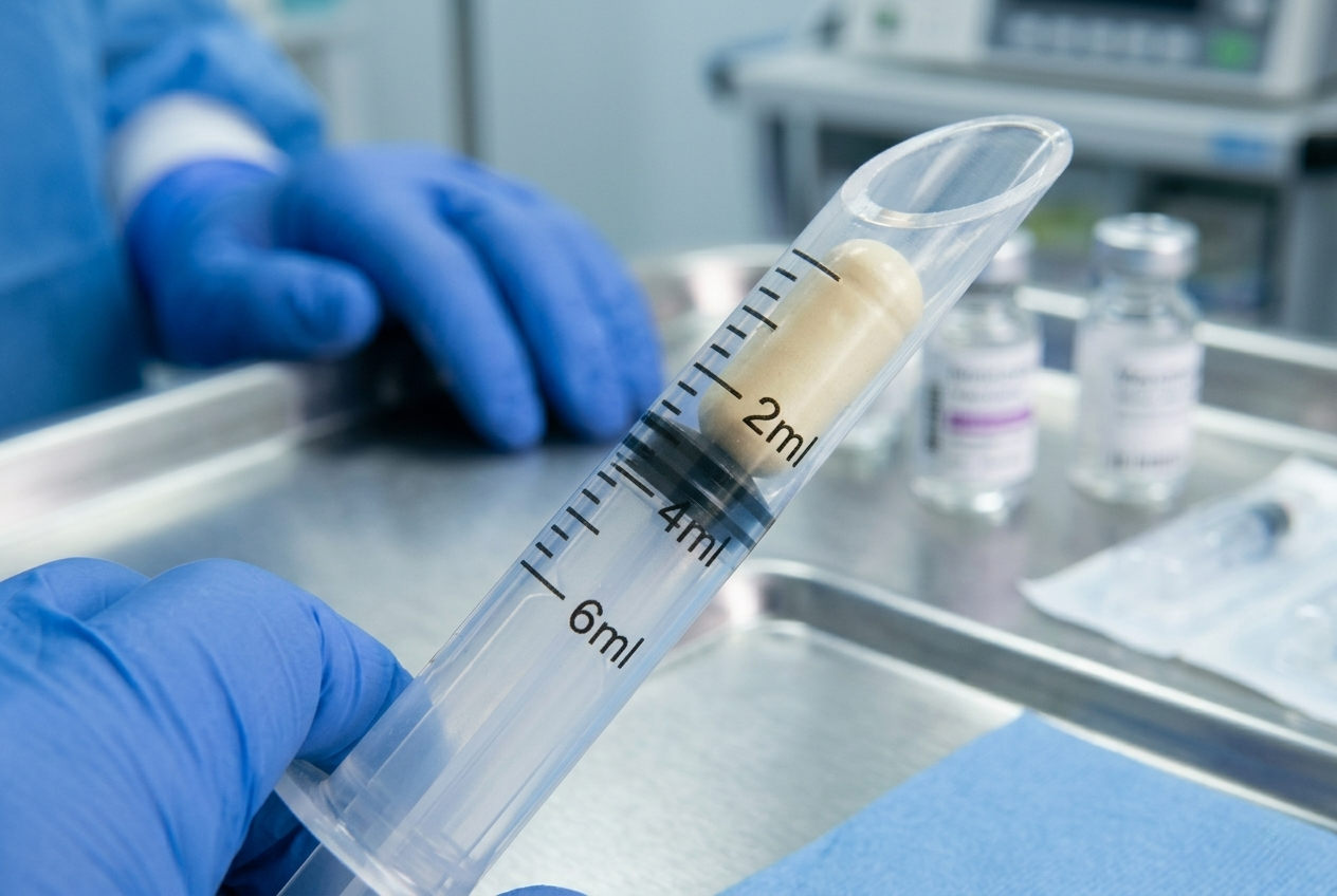 Врач делает укол пациенту